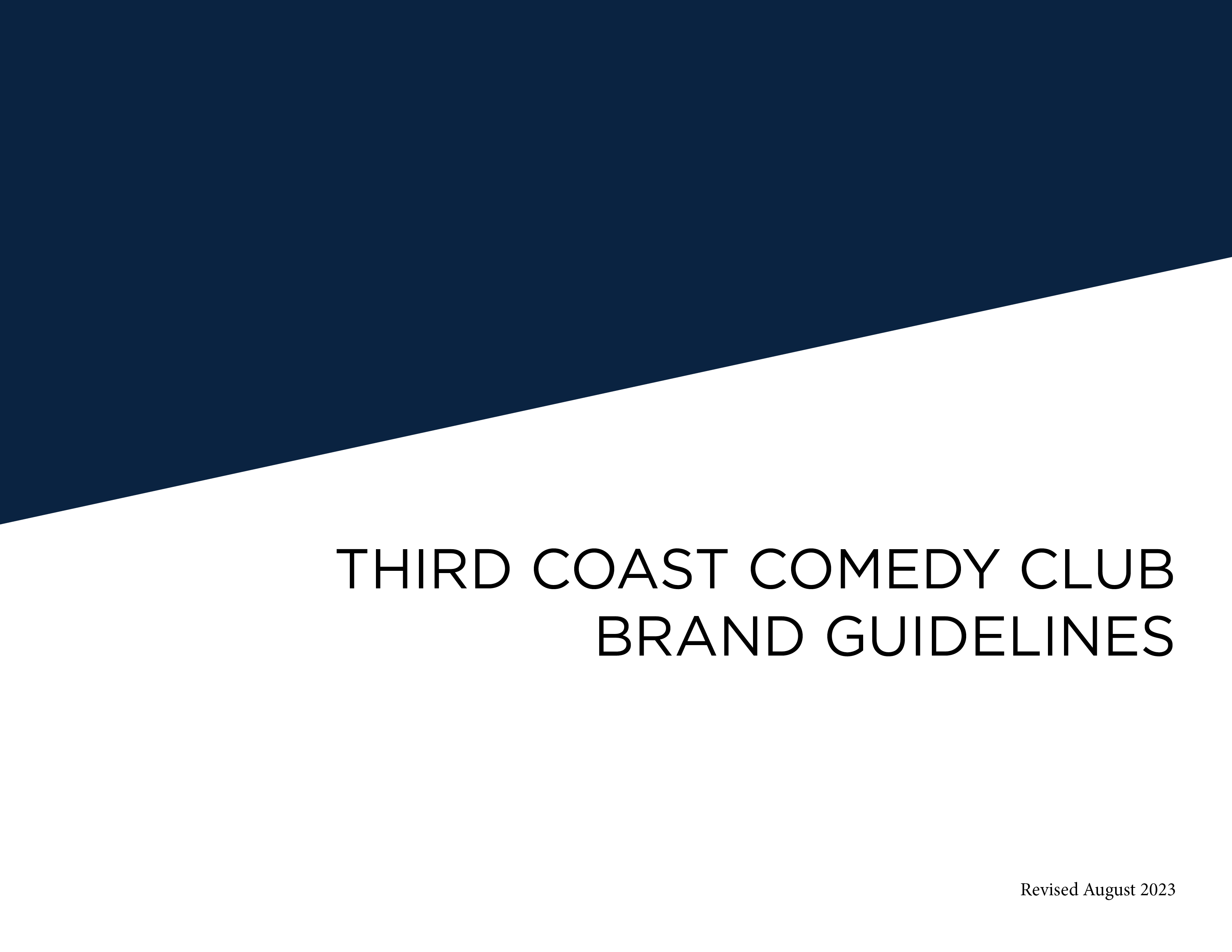 Third Coast Brand Guidelines 2023